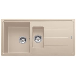 Virtuves izlietne FRANKE BASIS 97x50 cm, BFG 651-97, bēšīga