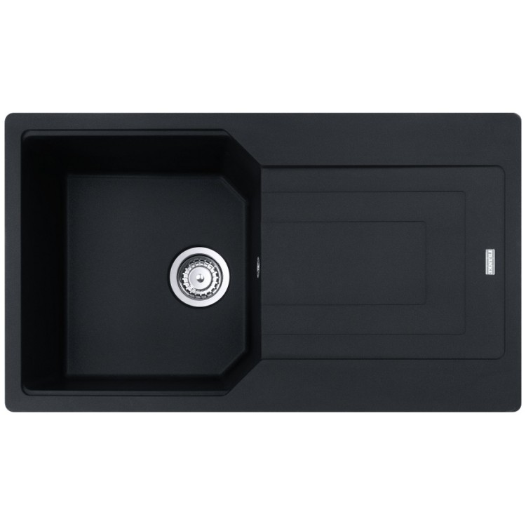 Virtuves izlietne FRANKE URBAN 86x50 cm, UBG 611-86, melna matēta