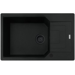 Virtuves izlietne FRANKE URBAN 78x50 cm, UBG 611-78XL, melna matēta