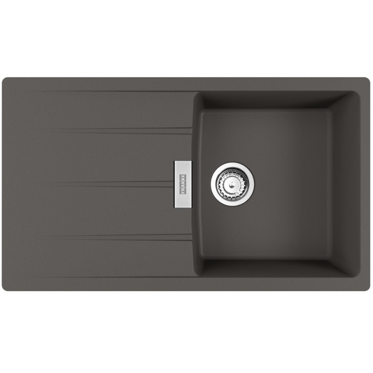 Virtuves izlietne FRANKE CENTRO 86x50 cm,CNG 611-86, šīfera pelēks Virtuves izlietne FRANKE CENTRO 86x50 cm,CNG 611-86, šīfera pelēks