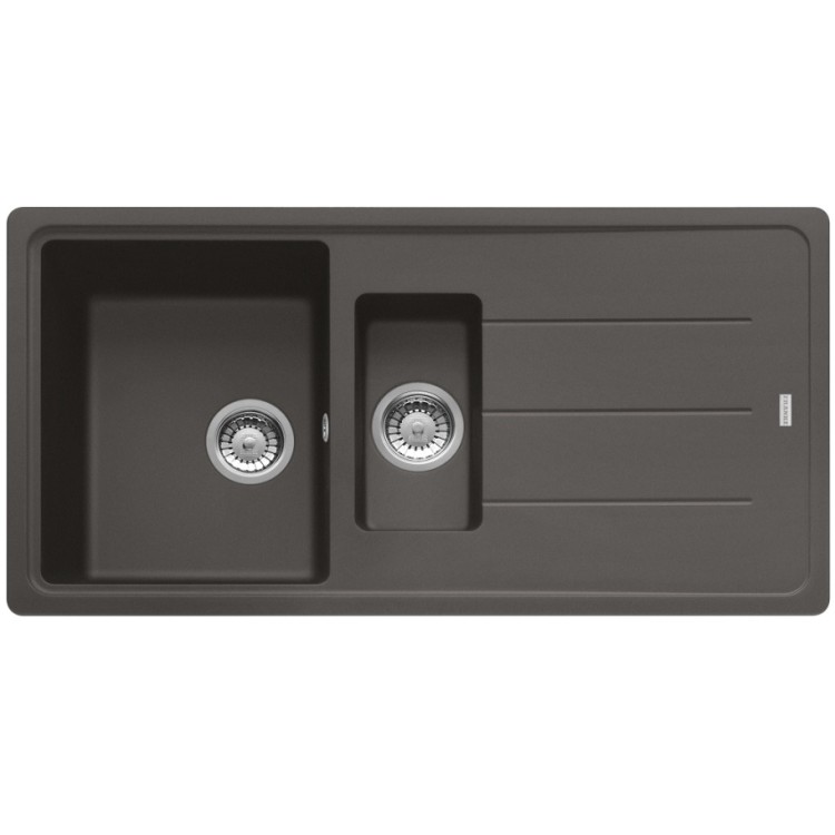 Virtuves izlietne FRANKE BASIS 97x50 cm, BFG 651-97, šīfera pelēka Virtuves izlietne FRANKE BASIS 97x50 cm, BFG 651-97, šīfera pelēka