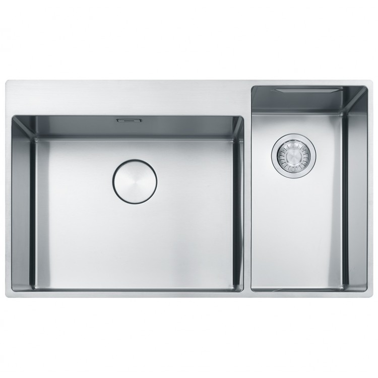 Virtuves izlietne FRANKE BOX CENTRE 86x51 cm ar piederumiem, BWX 220-54-27A Virtuves izlietne FRANKE BOX CENTRE 86x51 cm ar piederumiem, BWX 220-54-27A