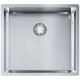 Virtuves izlietne FRANKE BOX 49x45 cm ar PushKnob ventili, BXX 210/110-45 Virtuves izlietne FRANKE BOX 49x45 cm ar PushKnob ventili, BXX 210/110-45