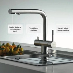 Virtuves izlietnes maisītājs dzeramajam ūdenim FRANKE ATLAS CLEAR WATER