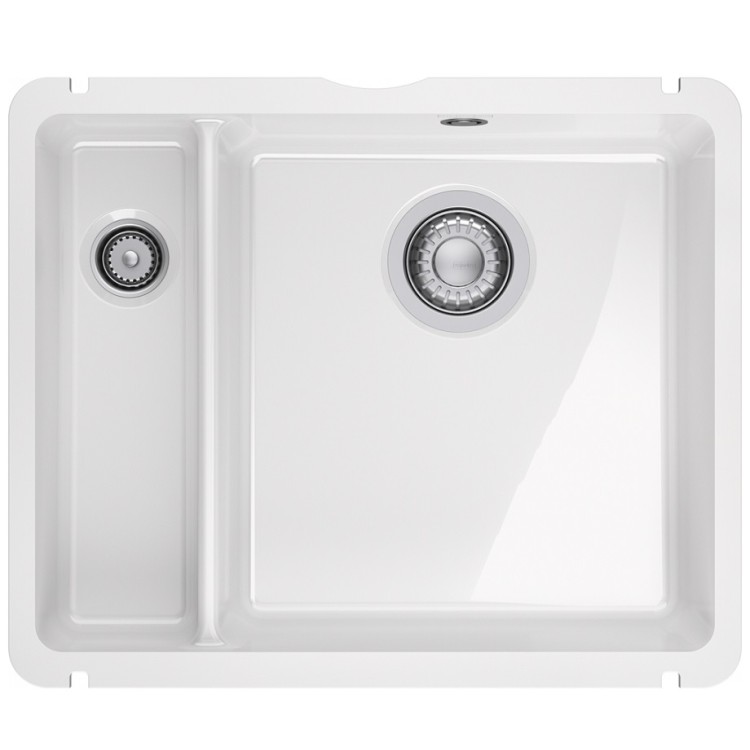 Virtuves izlietne Franke KUBUSX 54.5x45.4 cm, KXK 160-37-12, balta