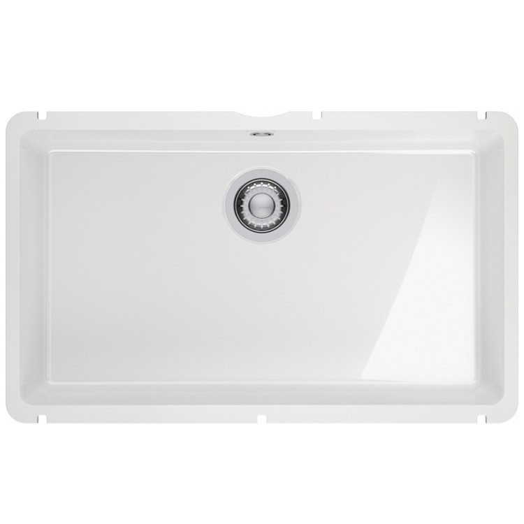 Virtuves izlietne Franke KUBUSX 74.5x45.4 cm, KXK 110-71, balta