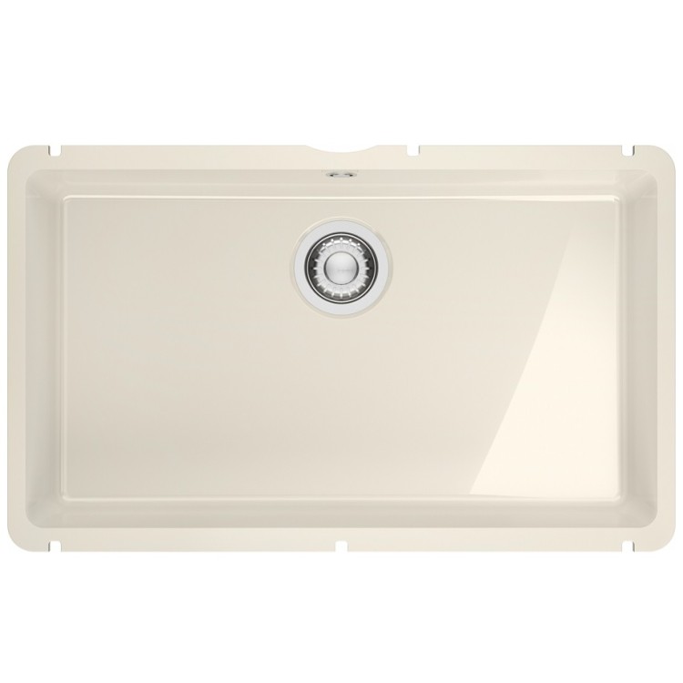 Virtuves izlietne Franke KUBUSX 74.5x45.4 cm, KXK 110-71, magnolija