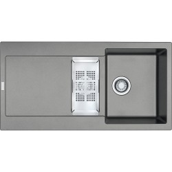 Virtuves izlietne FRANKE MARIS 97x50cm, MRG 651, pelēka, 114.0055.819 Virtuves izlietne FRANKE MARIS 97x50cm, MRG 651, pelēka, 114.0055.819