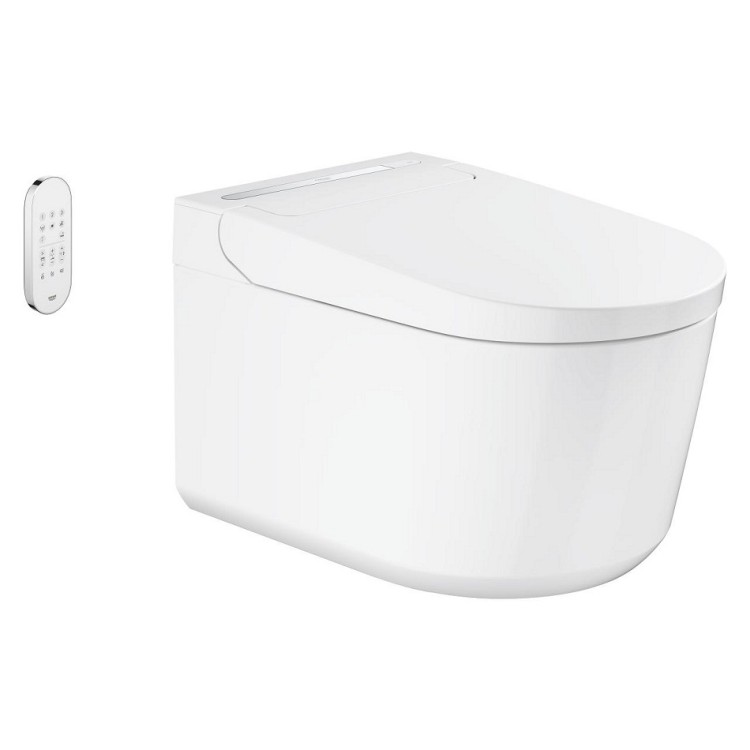 Tualetes pods Grohe Essence Rimless WC, stiprināms uz grīdas 3957300H Tualetes pods Grohe Essence Rimless WC, stiprināms uz grīdas 3957300H