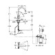 Virtuves izlietnes maisītājs ar filtrēšanas sistēmu 210 un izvelkamu izteku Hansgrohe Aqittura M91, 76801800 Virtuves izlietnes maisītājs ar filtrēšanas sistēmu 210 un izvelkamu izteku Hansgrohe Aqittura M91, 76801800