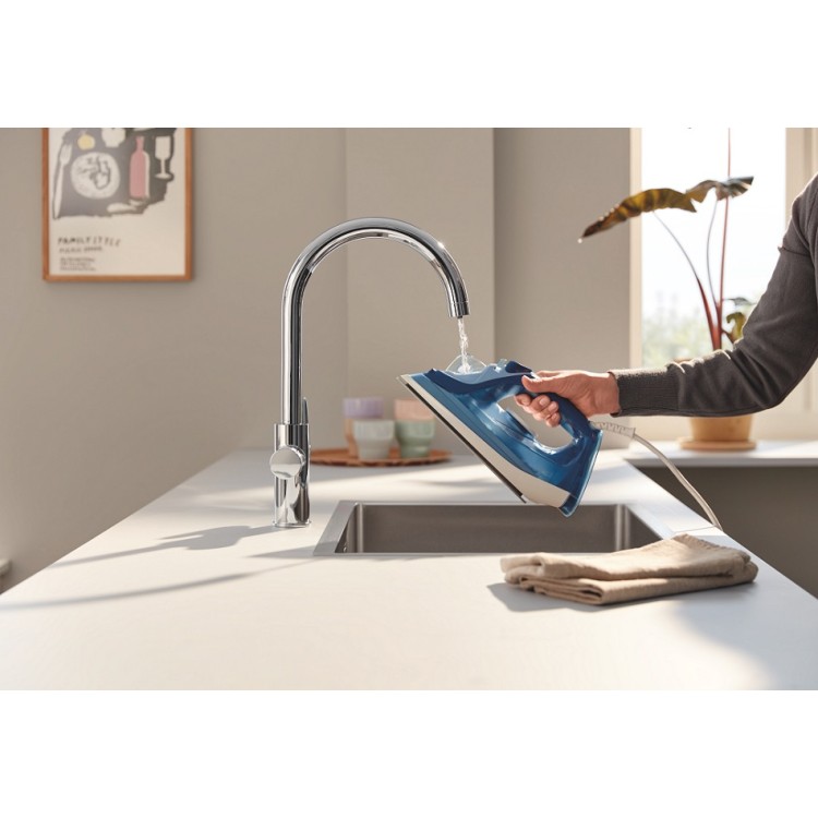 Virtuves izlietnes maisītājs ar filtrēšanas sistēmu 210 un izvelkamu izteku Hansgrohe Aqittura M91, 76801800 Virtuves izlietnes maisītājs ar filtrēšanas sistēmu 210 un izvelkamu izteku Hansgrohe Aqittura M91, 76801800