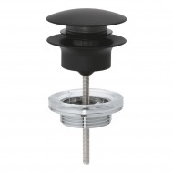 Sifona izplūde Grohe Push-open, Phantom black