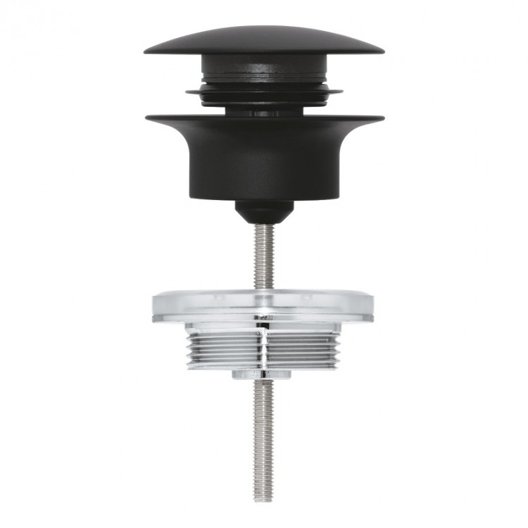 Sifona izplūde Grohe Push-open, Phantom black Sifona izplūde Grohe Push-open, Phantom black