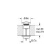 Sifona izplūde Grohe Push-open, Phantom black Sifona izplūde Grohe Push-open, Phantom black