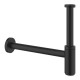 Izlietnes sifons glāze bez izplūdes Grohe 1 1/4x32, phantom black