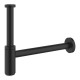Izlietnes sifons glāze bez izplūdes Grohe 1 1/4x32, phantom black