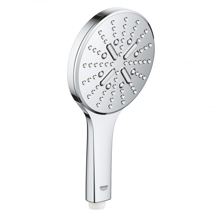Rokas duša Grohe Rainshower SmartActive 130, 3 režīmi, hroms Rokas duša Grohe Rainshower SmartActive 130, 3 režīmi, hroms