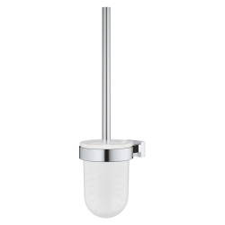Tualetes birste ar turētāju Grohe Essentials Cube, hroms