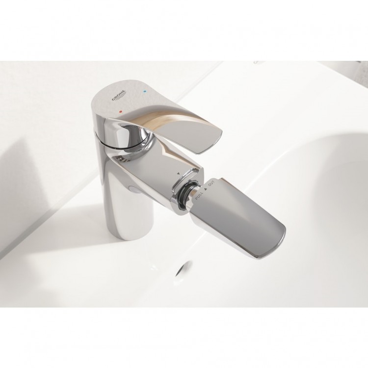Izlietnes maisītājs Grohe Eurosmart M ar izvelkamu izteku, hroms 23976003 Izlietnes maisītājs Grohe Eurosmart M ar izvelkamu izteku, hroms 23976003