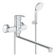 Vannas un dušas maisītājs ar dušu Grohe Eurosmart Cosmo Solid, hroms 3270800A