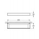 Dvieļu turētājs Grohe Selection Cube 25cm, hroms Dvieļu turētājs Grohe Selection Cube 25cm, hroms