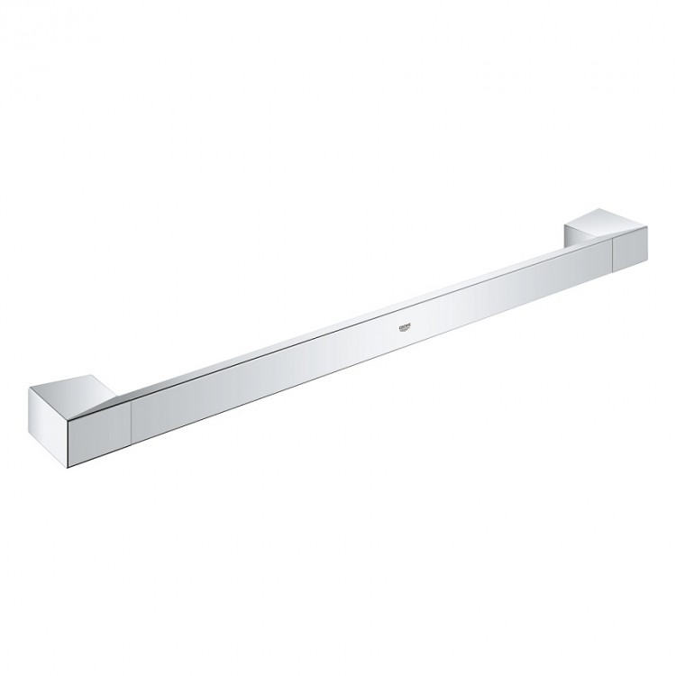 Dvieļu turētājs un atbalsta rokturis Grohe Selection Cube 60cm, hroms Dvieļu turētājs un atbalsta rokturis Grohe Selection Cube 60cm, hroms