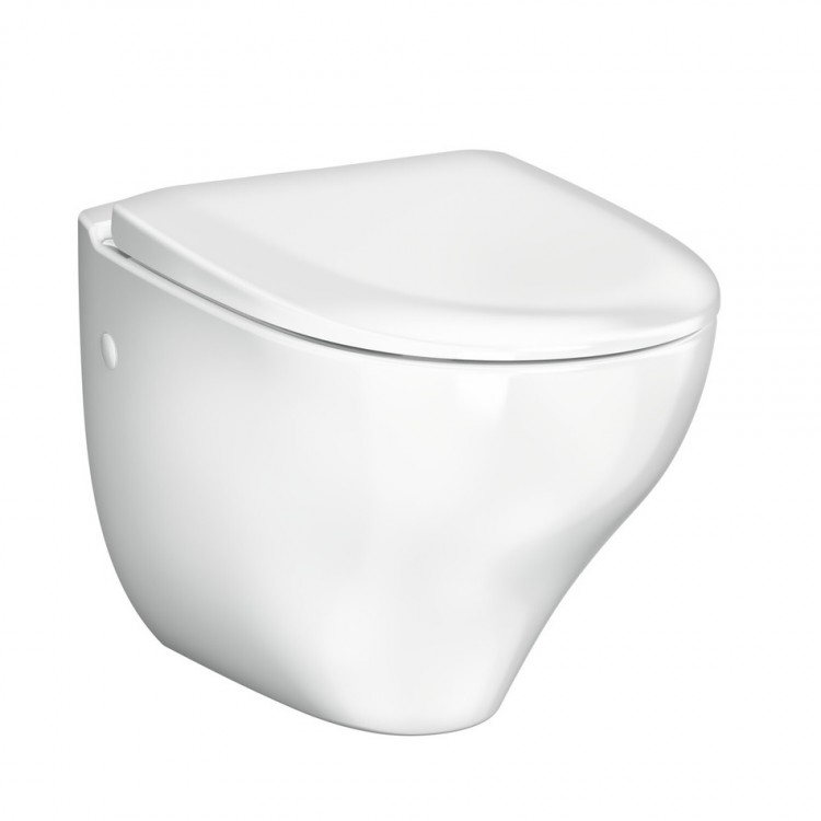 Tualetes pods piekaramais Gustavsberg Nautic 1530 ar Soft Close vāku, GB1115300R1040