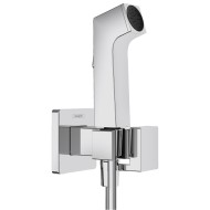 Iebūvējamā bidetta maisītāja virsapmetuma daļa Hansgrohe Square EcoSmart+, hroms 29233000