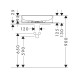 Vannas istabas uzliekamā izlietne Hansgrohe Xuniva D 55x40cm SmartClean, 61072450 Vannas istabas uzliekamā izlietne Hansgrohe Xuniva D 55x40cm SmartClean, 61072450
