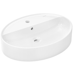 Vannas istabas uzliekamā izlietne Hansgrohe Xuniva D 60x45cm SmartClean, 61078450