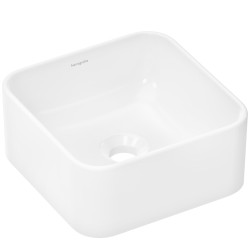 Vannas istabas uzliekamā izlietne Hansgrohe Xuniva Q 30x30cm SmartClean, 61074450