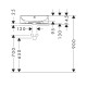 Vannas istabas uzliekamā izlietne Hansgrohe Xuniva S 45x45cm SmartClean, 61076450 Vannas istabas uzliekamā izlietne Hansgrohe Xuniva S 45x45cm SmartClean, 61076450