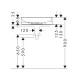 Vannas istabas uzliekamā izlietne Hansgrohe Xuniva U 55x40cm SmartClean, 61073450 Vannas istabas uzliekamā izlietne Hansgrohe Xuniva U 55x40cm SmartClean, 61073450