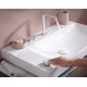 Vannas istabas izlietne Hansgrohe Xelu Q 800x480 mm ar 2 maisītāja caurumiem, plaukts kreisajā pusē 61031450 Vannas istabas izlietne Hansgrohe Xelu Q 800x480 mm ar 2 maisītāja caurumiem, plaukts kreisajā pusē 61031450