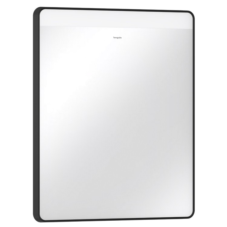 Spogulis ar apgaismojumu Hansgrohe Xarita Lite Q 60x70cm, melns matēts Spogulis ar apgaismojumu Hansgrohe Xarita Lite Q 60x70cm, melns matēts