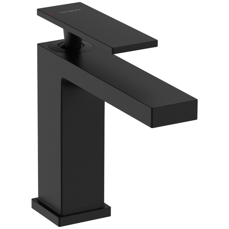 Izlietnes maisītājs Hansgrohe Tecturis E 110 ar pop-up noteces aizvaru, melns matēts