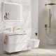 Izlietnes maisītājs 2 daļīgs Hansgrohe Tecturis E 150 CoolStart, matēta bronza
