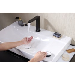 Izlietnes maisītājs 2 daļīgs Hansgrohe Tecturis E 150 CoolStart, balts matēts
