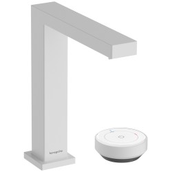 Izlietnes maisītājs 2 daļīgs Hansgrohe Tecturis E 150 CoolStart, balts matēts