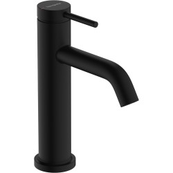Izlietnes maisītājs Hansgrohe Tecturis S 110 ar pop-up noteces aizvaru, melns matēts