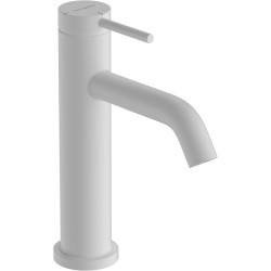 Izlietnes maisītājs Hansgrohe Tecturis S 110 CoolStart ar pop-up noteces aizvaru, balts matēts
