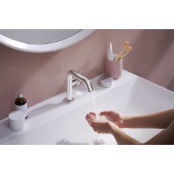Izlietnes maisītājs Hansgrohe Tecturis S 110 ar push-open noteces aizvaru, hroms