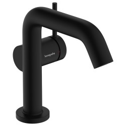 Izlietnes maisītājs Hansgrohe Tecturis S 110 ar push-open noteces aizvaru, melns matēts
