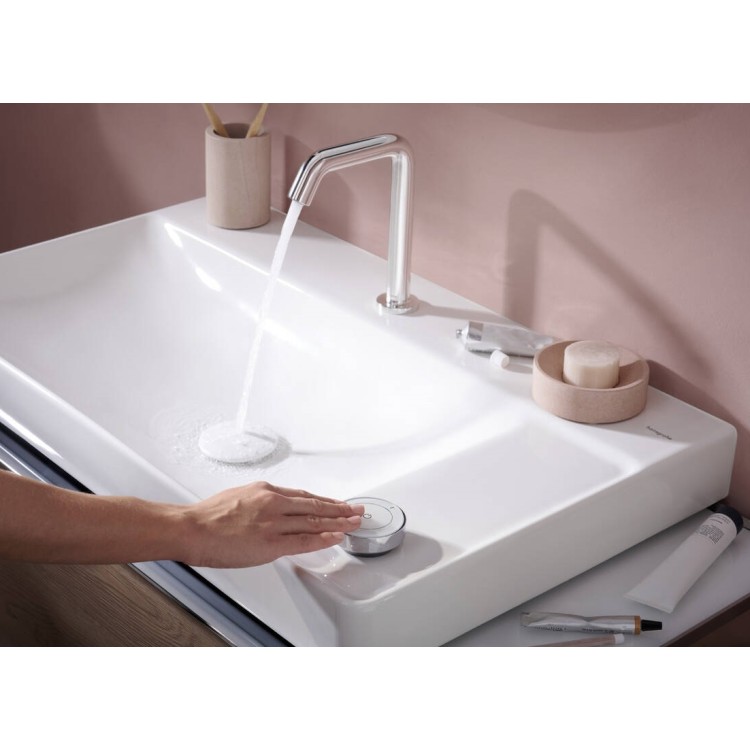 Izlietnes maisītājs 2 daļīgs Hansgrohe Tecturis S 150 CoolStart, balts matēts Izlietnes maisītājs 2 daļīgs Hansgrohe Tecturis S 150 CoolStart, balts matēts