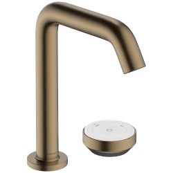 Izlietnes maisītājs 2 daļīgs Hansgrohe Tecturis S 150 CoolStart, matēta bronza