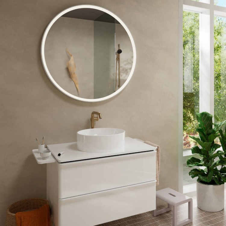 Izlietnes maisītājs Hansgrohe Tecturis S 240 bez noteces aizvara, matēta bronza