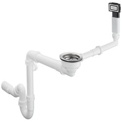 Hansgrohe Virtuves izlietnes sifons ar pārplūdi un izplūdi D16-10