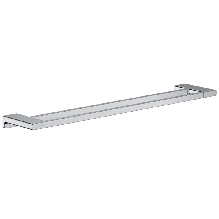Dvieļu turētājs dubultais Hansgrohe AddStoris 65 cm, hroms