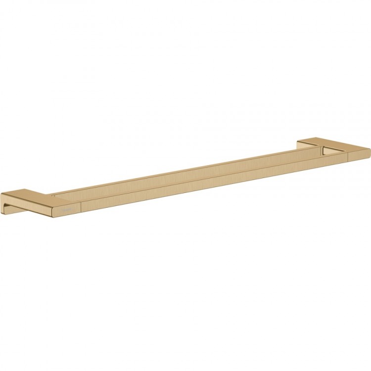 Dvieļu turētājs dubultais Hansgrohe AddStoris 65 cm, matēta bronza