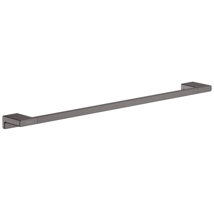 Dvieļu turētājs Hansgrohe AddStoris 65 cm, melns matēts hroms